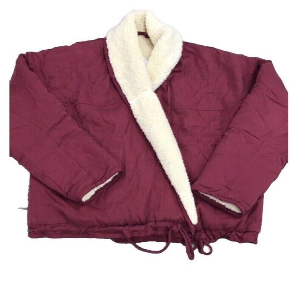 Free People Movement Mix It Up  Jacket Womens Size Xs Oversized Sherpa - Picture 3 of 9